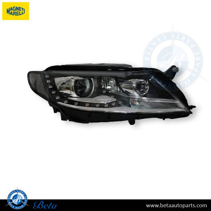 Volkswagen CC (2012-2017), Headlamp Xenon LED (Right), Magneti Marelli, 3C8941754Q / 3C8941754F / 3C8941754J