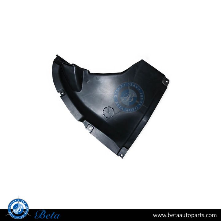 BMW X3 G01 (2018-2023), Front Wheel Fender Liner Triangular Cover (Injection) (Left), China, 51717496475