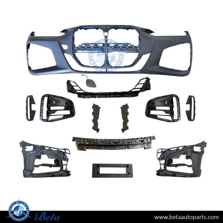 BMW 4 Series G22 (2021-Up), Front Bumper M-Tek with PDC with Park Assist, China