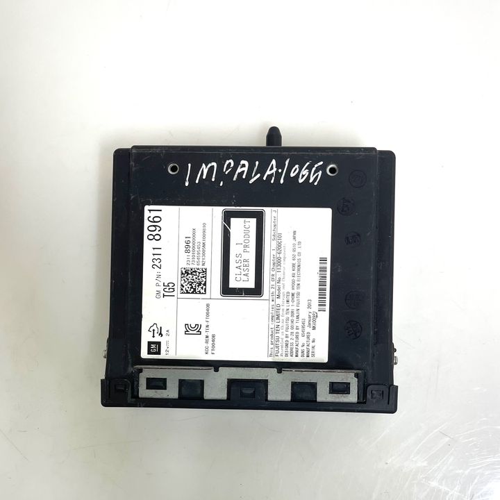 Audio CD Disc player - 2014 Chevrolet Impala LTZ (2LZ)