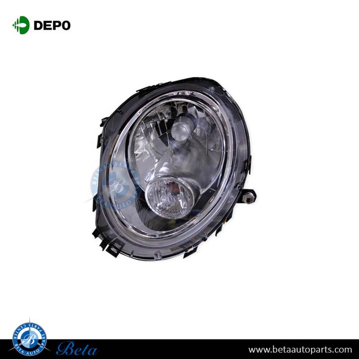 Mini Cooper / Clubman R55 / R56 / R57  (2007-2014), Headlamp (Left), Depo, 63122751871