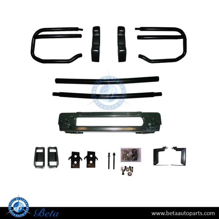 Mercedes G-Class W463 (2018-2024), Bull Bar for G63 with Guard (Black), China, 4638807601