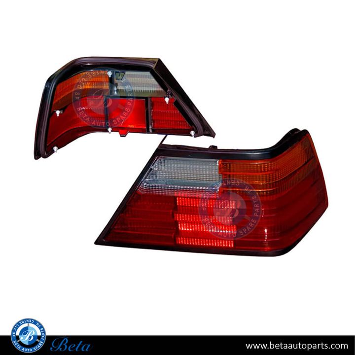 Mercedes E-Class W124 (1986-1995), Tail Lamp Lens - Yellow (Right), Depo, 1248200266