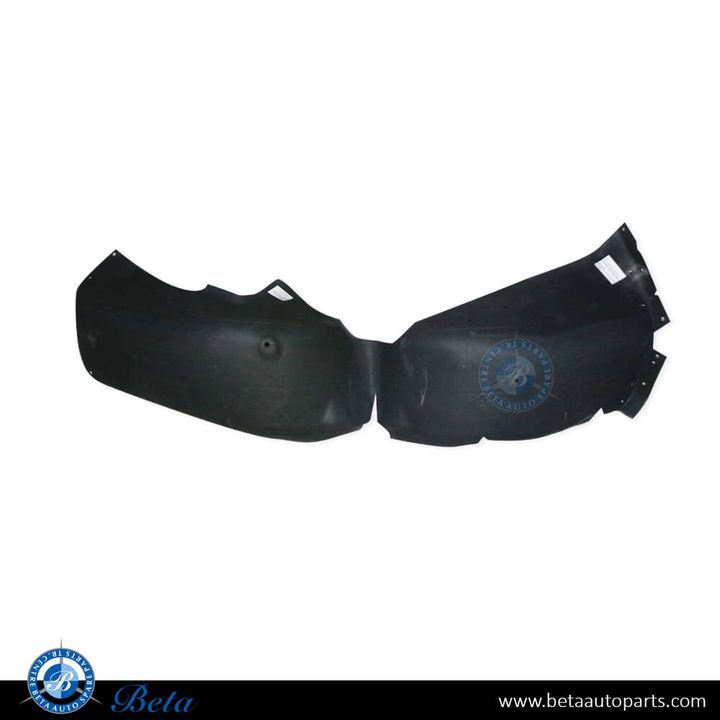 Tesla Model S (2017-2021), Rear Wheel Fender Liner Flannel (Right), China, 1067007-00-A, 1067007-00-D