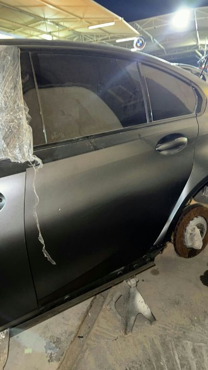 BMW M3 G80 Rear Passenger Car Door - Matte Black