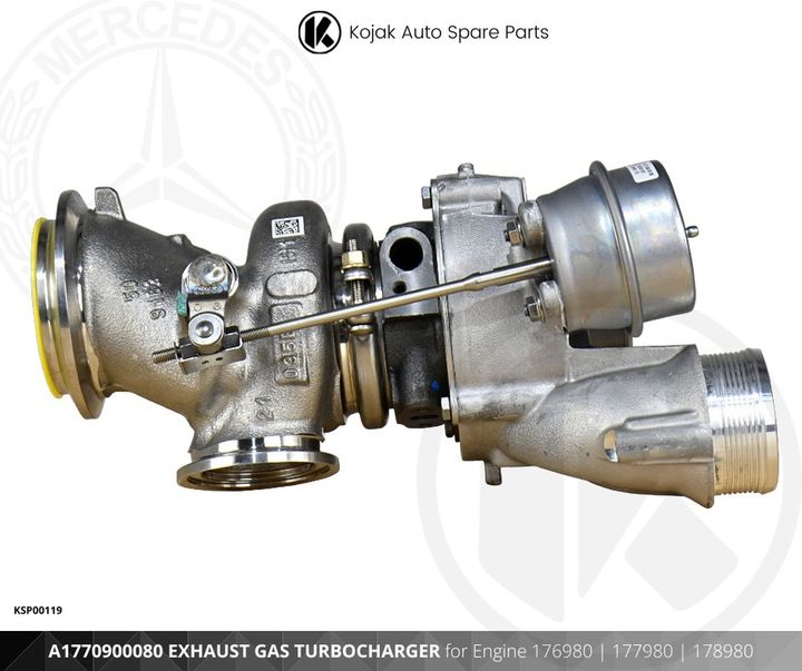 Mercedes-Benz Exhaust Gas Turbocharger A1770900080