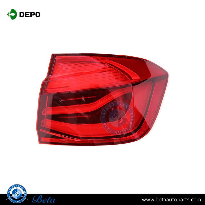 BMW 3 Series F30 LCI (2016-2018), Tail Lamp LED - USA Type (Right), Depo, 63217369116