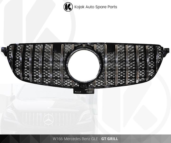 Mercedes Benz GLE W166 GT Style Front Grille