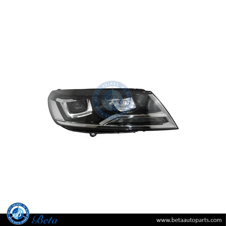 Volkswagen Touareg (2015-2017), Headlamp Xenon (Right), Hella, 7P1941040