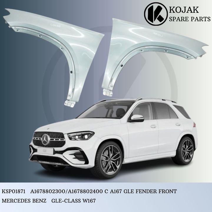 Front Fenders (Left and Right) for Mercedes-Benz GLE-Class W167