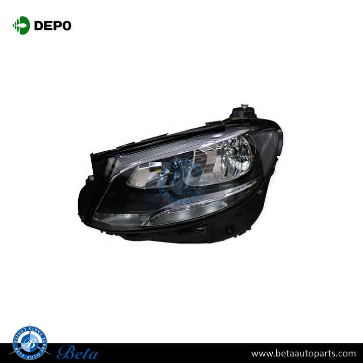 Mercedes E-Class W213 (2017-2020), Headlamp Normal with LED (Left), Depo, 2138202161