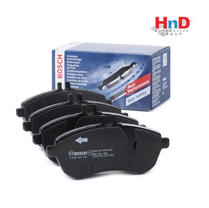 BOSCH 0 986 494 161 Brake Pad Set For MERCEDES-BENZ W204 S204 W212 C207 S212 A207 R172