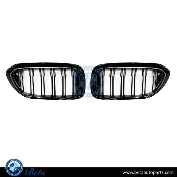 BMW 5 Series G30 (2017-2020), Radiator Grille M5 Look (Gloss Black), China, 51138070469 / 51138070470