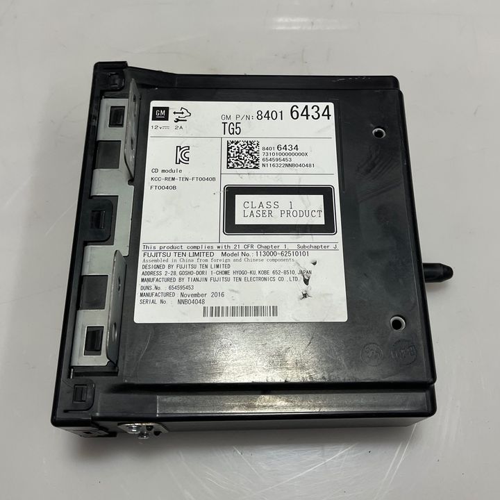 Radio FM CD Player Receiver - 2017 Chevrolet Impala LTZ