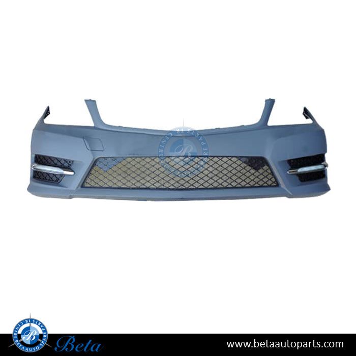 Mercedes C-Class W204 (2011-2014), Front Bumper AMG without PDC without Washer, Taiwan, 2048802749