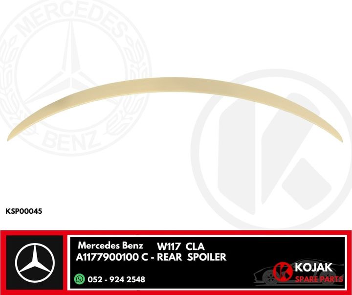 Rear Spoiler Mercedes Benz CLA W117