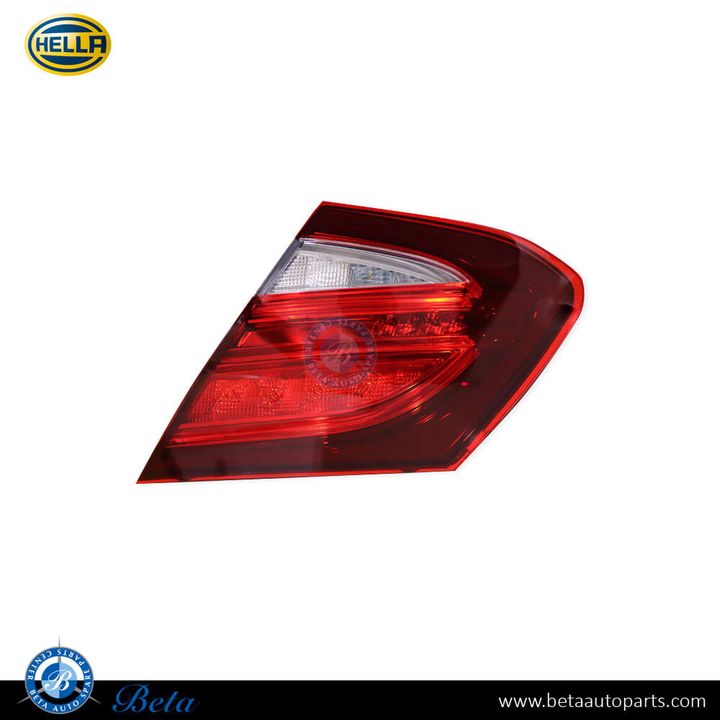 Mercedes C-Class Coupe C205 (2015-2018), Trunk Lamp LED (Left), Hella, 2059066700 / 2059065104