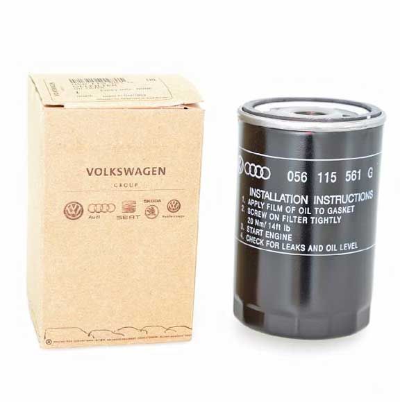 AUDI Genuine OIL FILTER 056115561G