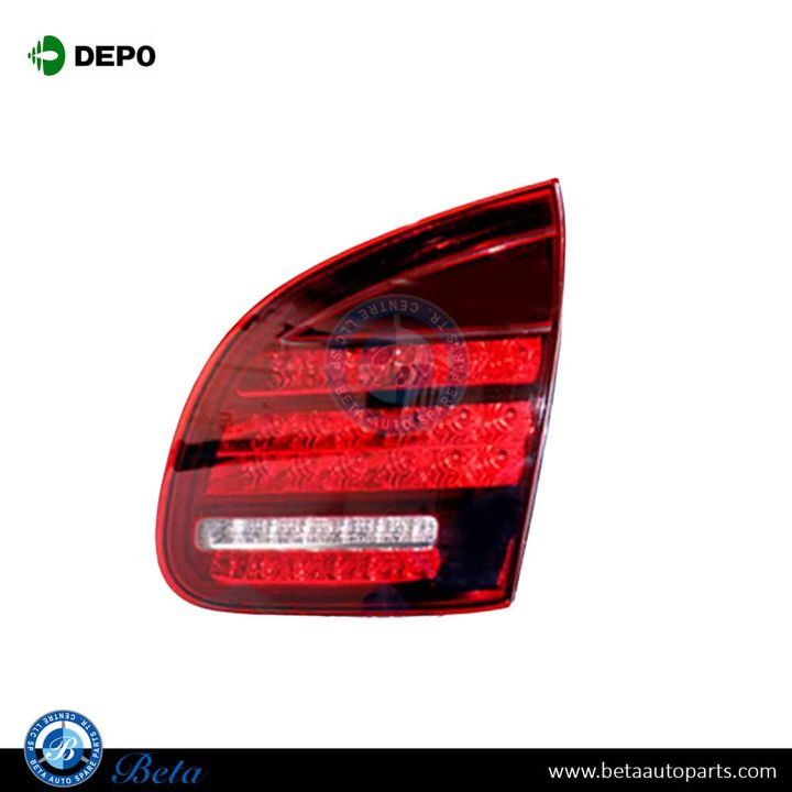 Porsche Cayenne (2011-2014), Trunk Lamp - Smoke (Right), Depo, 95863109421