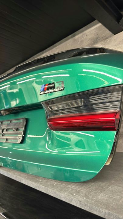 BMW M3 Competition Rear Trunk Lid Assembly - Green