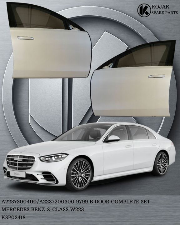 Front Doors Complete Set Mercedes-Benz S-Class W223