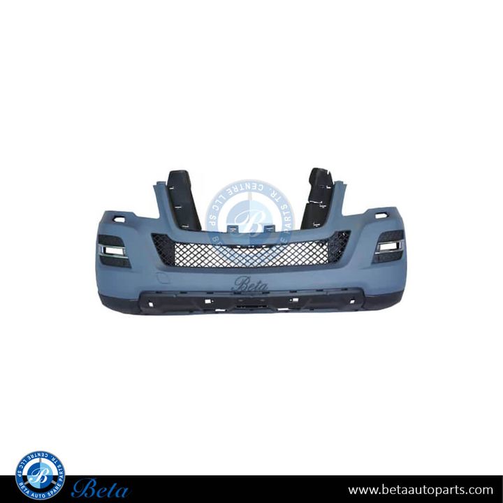 Mercedes ML-Class W164 (2009-2011), Front Bumper without PDC with Washer without Sport Package, Taiwan, 1648803140