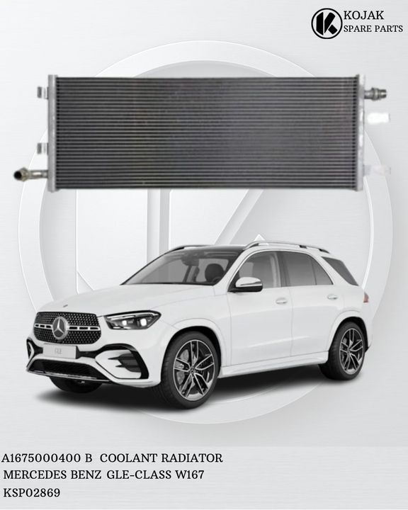 Coolant Radiator Mercedes-Benz GLE-Class W167