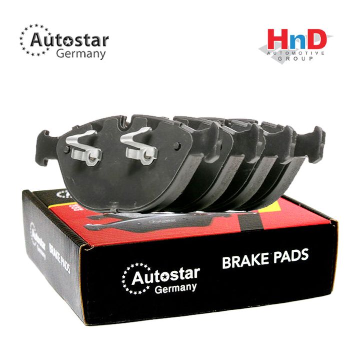 Autostar Germany Brake pad set CR Front Axle, BMW 7 (E65, E66, E67) 34112180420