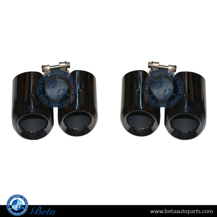 Land Rover Defender (2020-Up), Exhaust Tips (Black), China, LR137019 / LR137020