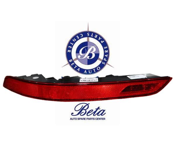 Porsche Cayenne (2015-2017), Rear Bumper Reflector LED (Left), Valeo, 95863110510