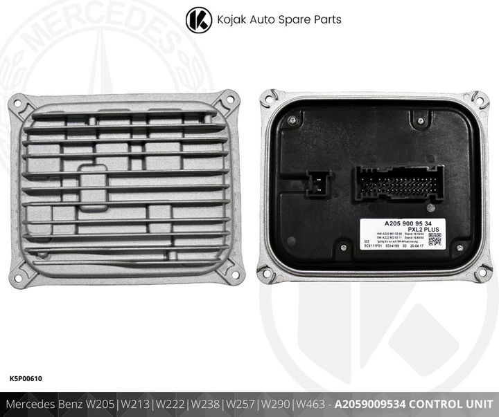 Mercedes-Benz A2059009534 PXL2 PLUS Headlight Control Unit