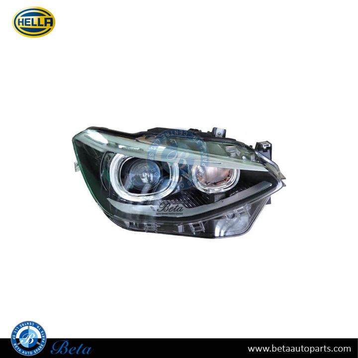 BMW 1 Series F20 / F21 (2012-2014), Headlamp Xenon LED (Right), Hella, 7296914