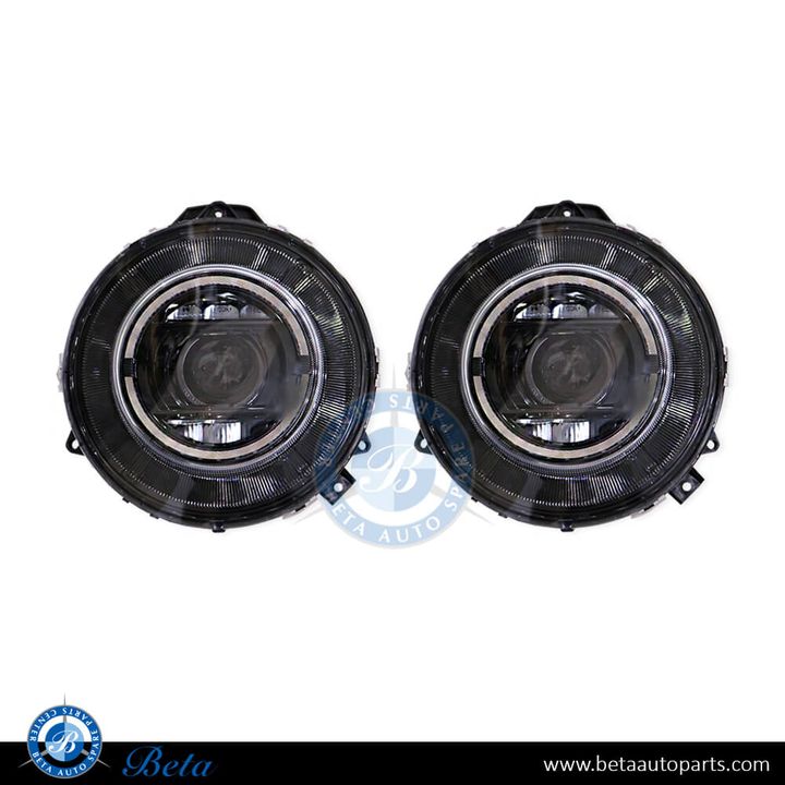 Mercedes G-Class W463 (2007-2017), Headlamp Upgrade to 2018 Look, China, 4638200759