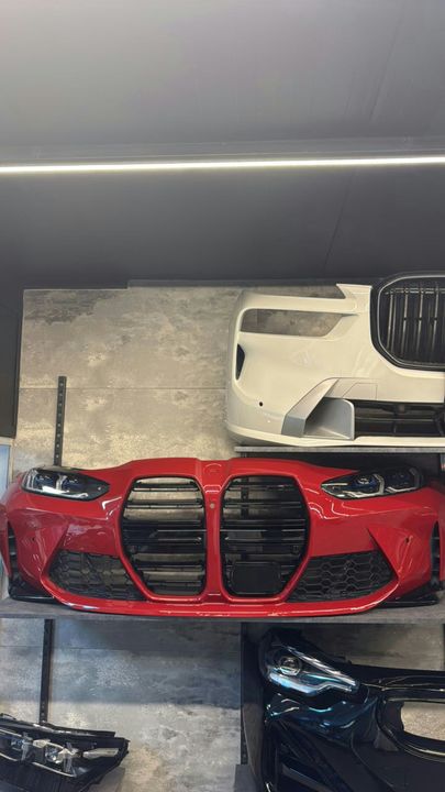 BMW G80 M3 / G82 M4 Front Bumper Assembly Red