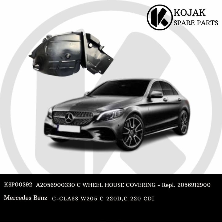 Wheel House Covering Mercedes Benz C-Class W205