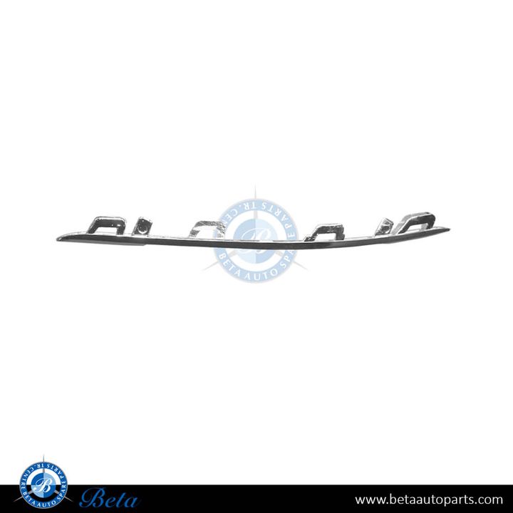 Mercedes S-Class W223 (2021-Up), Front Bumper Lower Grille Upper Moulding Normal AMG (Right), China, 2238852202
