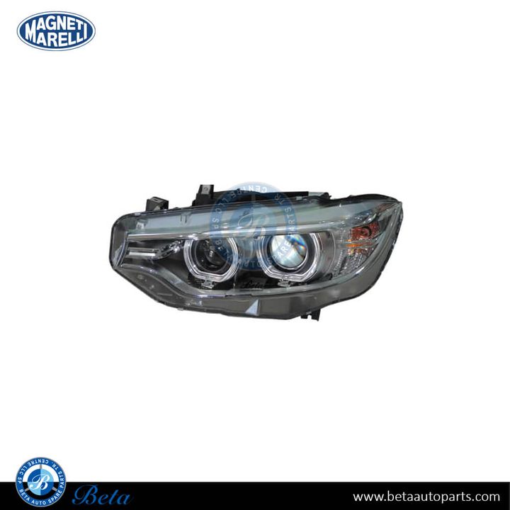 BMW 4 Series F32 / F36 (2014-2017), Headlamp Xenon (Left), Magneti Marelli, 7377843