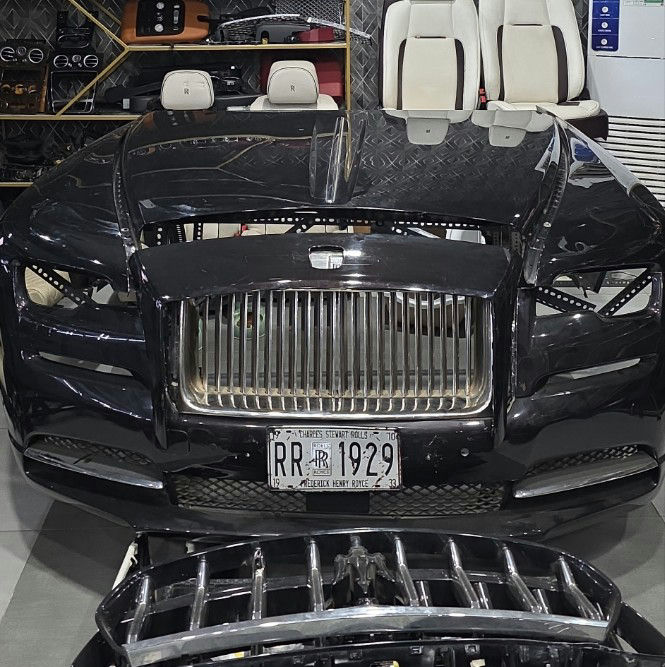 Rolls-Royce Wraith Front End Assembly Hood Bumper Fenders Grille