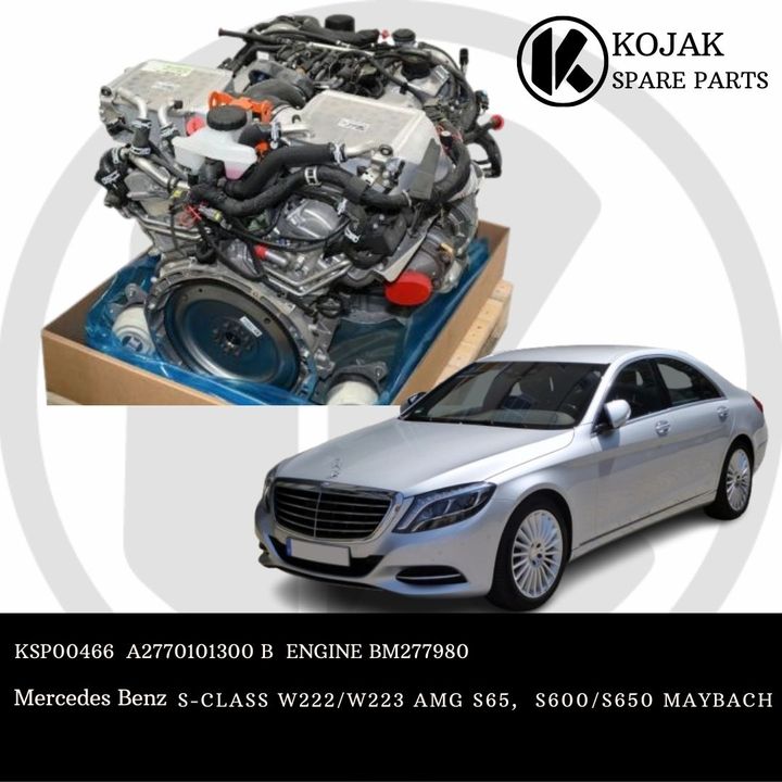 Mercedes-Benz M277 V12 Engine for S-Class W222/W223