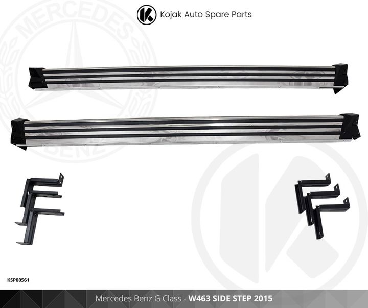 Mercedes Benz G Class W463 Side Steps