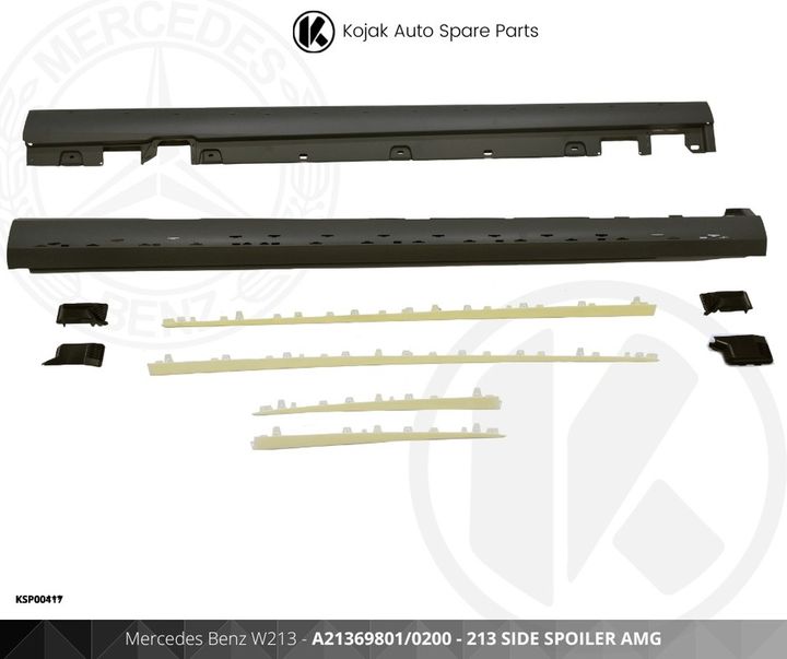 Mercedes Benz W213 AMG Side Spoiler