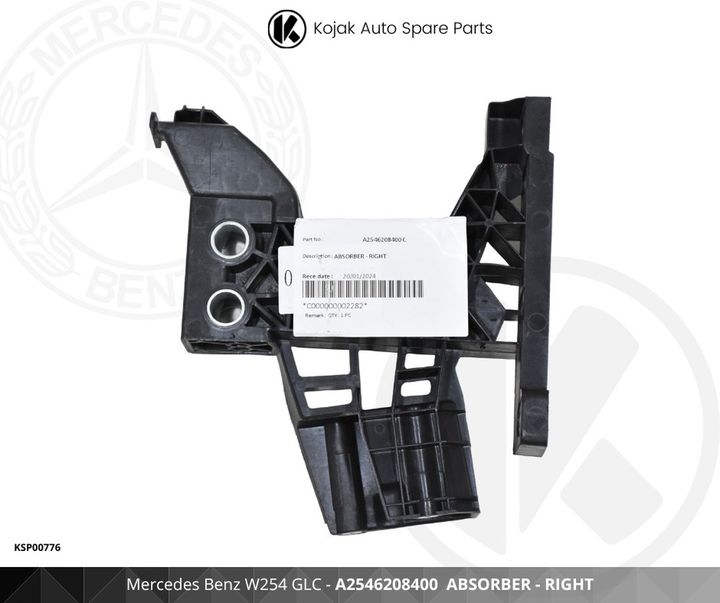 Mercedes-Benz GLC W254 Right Bumper Absorber