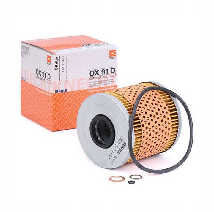 MAHLE (MAH # OX 91D) OIL FILTER For BMW 11421727300