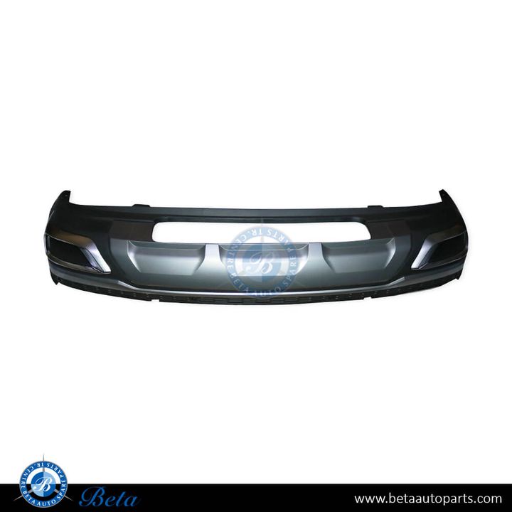 Audi Q7 S-Line (2020-2024), Rear Diffuser Assembly (Platinum Grey), China, 4M0807434R