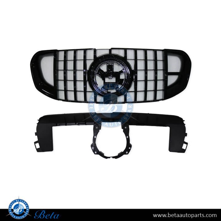 Mercedes GLS-Class X167 (2020-2023), Radiator Grille BBS Look (Black), China, 1678881100