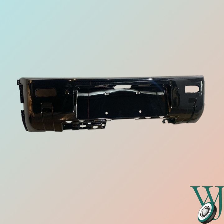 REAR BUMPER COVER PLATE 007 Black, DEFENDER