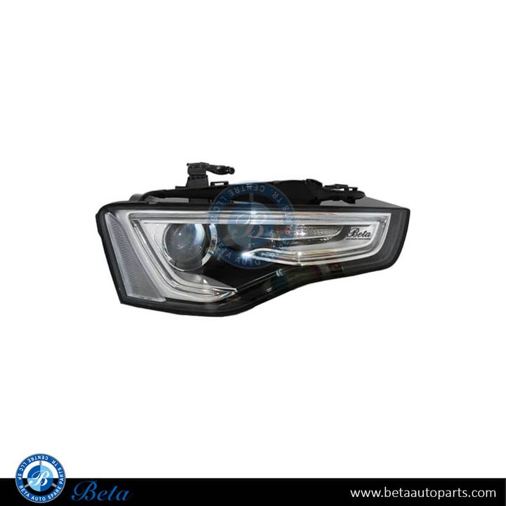 Audi A5 (2012-2016), Headlamp Xenon - Black (Right), Magneti Marelli, 8T0941044C