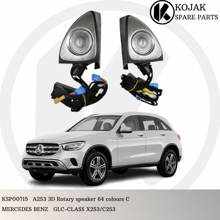 Mercedes-Benz GLC-Class X253/C253 3D Rotary Speakers (Pair)