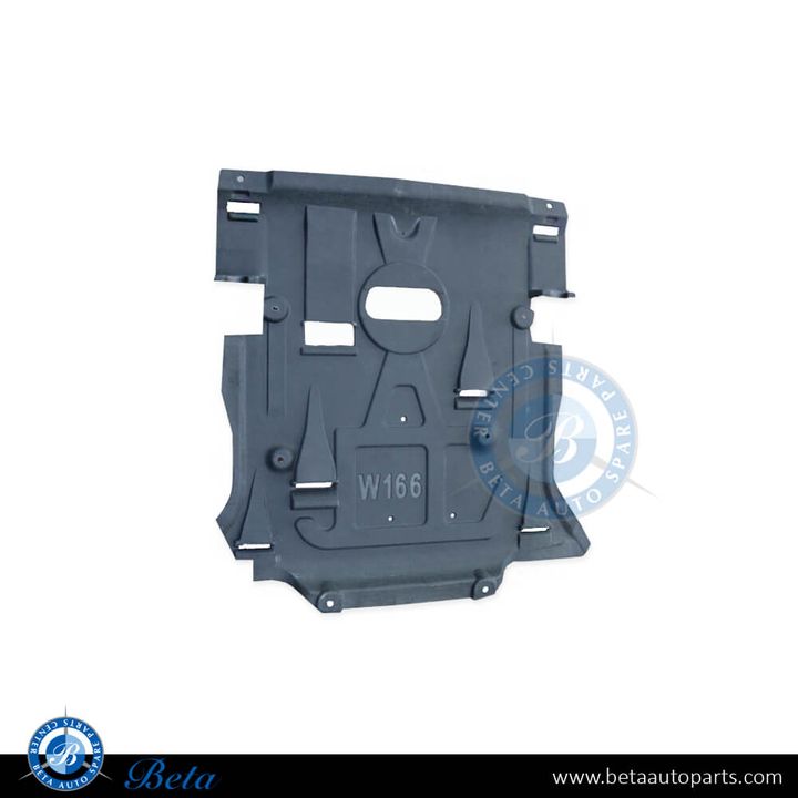 Mercedes GLE-Class W166 / C292 (2015-2018), Engine Under Cover 4Matic, China, 1665200723 / 1665200142