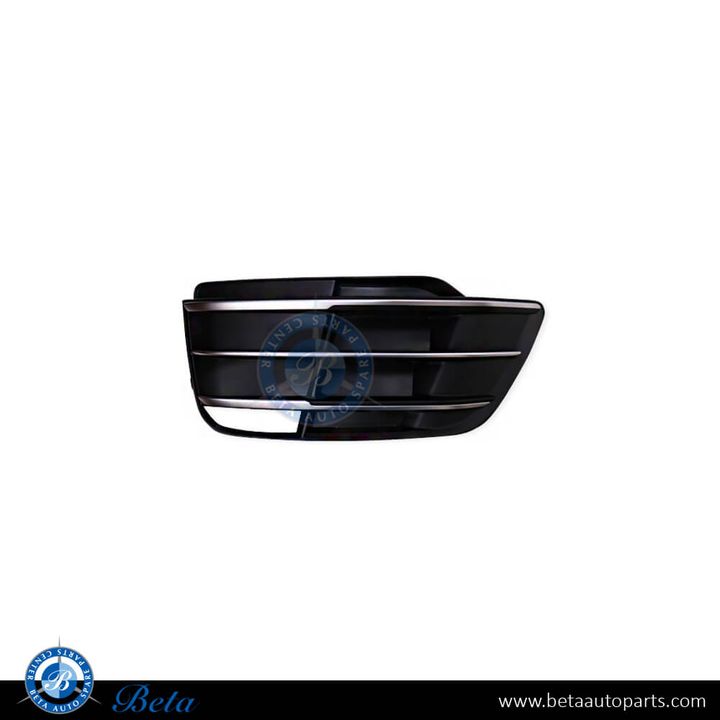 Audi Q5 S-Line (2018-2020), Fog Lamp Cover - Silver (Left), China, 80A807679M
